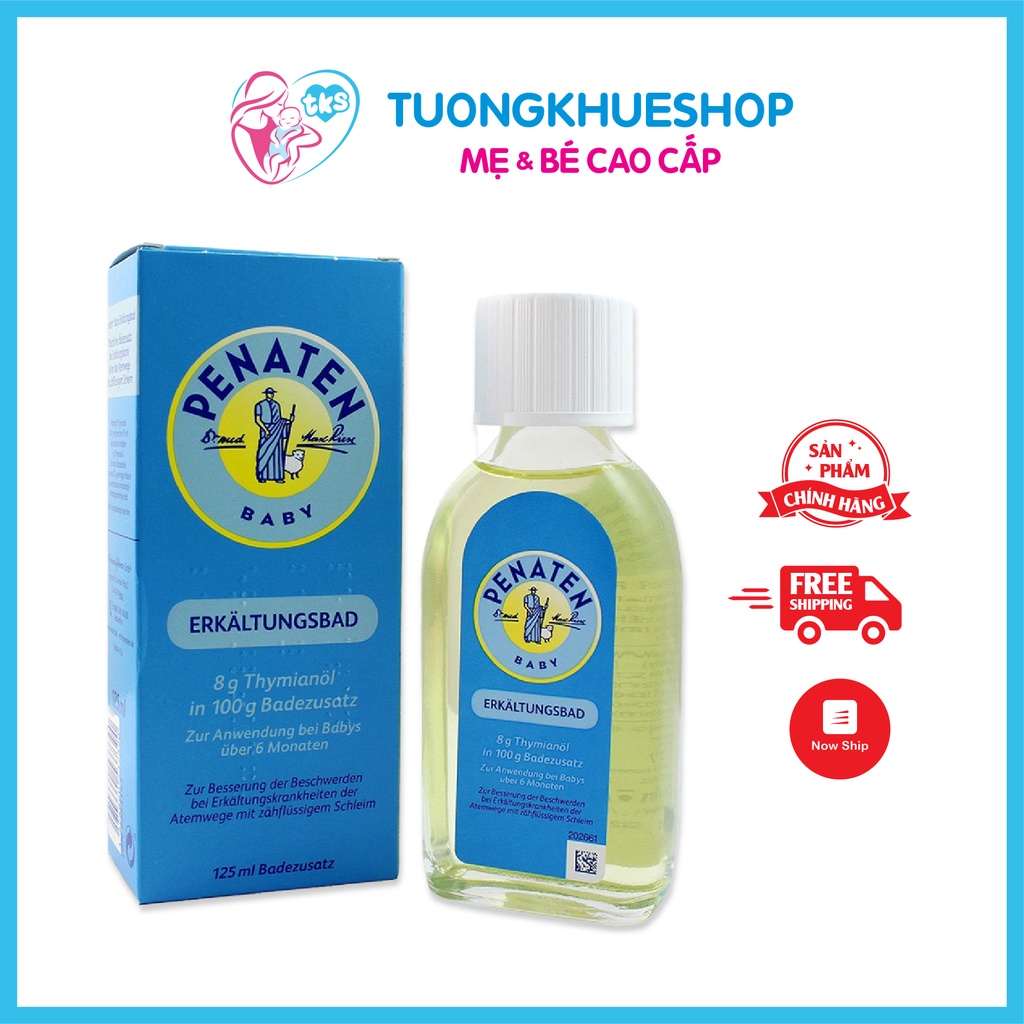 Tinh dầu tắm chống cảm Penaten 125ml - Đức