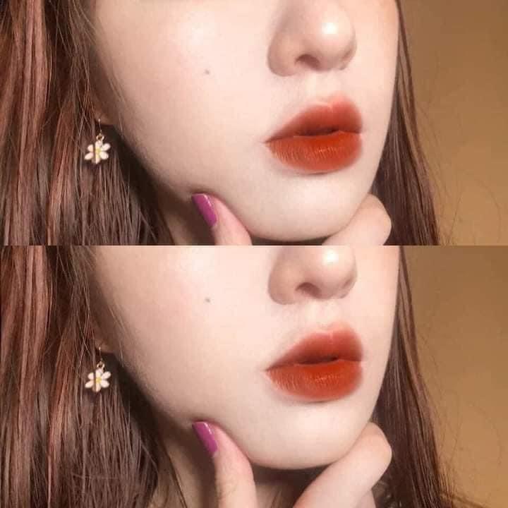 Son 3ce Velvet Lip Tint Chính Hãng Màu Đỏ Cam CHILDLIKE , Màu Cam Đất TAWNY RED
