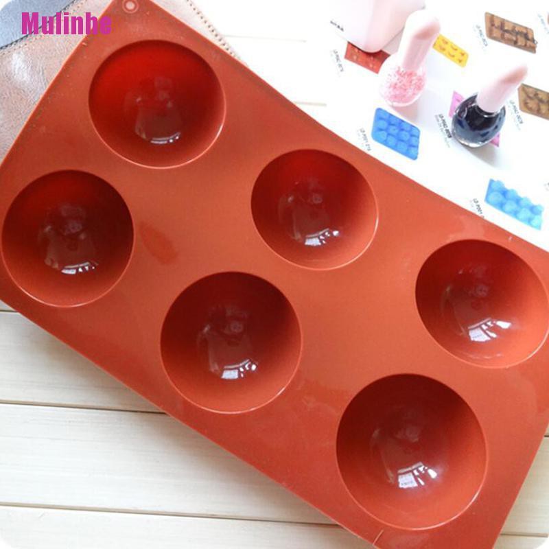Khuôn Silicone Làm Bánh Kẹo / Chocolate Hình Bán Cầu