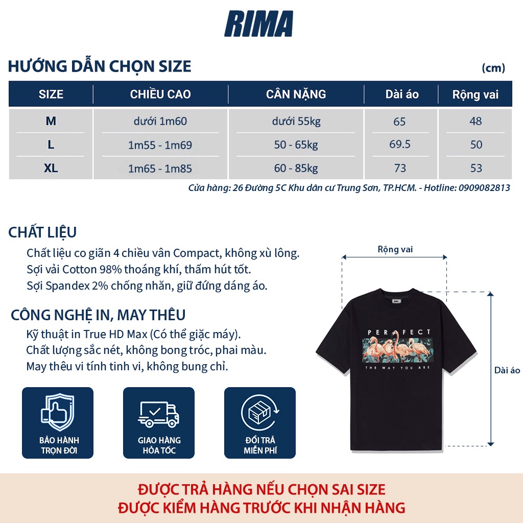 Áo Thun Tay Lở PERFECT Phông Rộng Nam Nữ Unisex Cotton Cao Cấp Đẹp Ngắn Freesize Hình Trắng Đen Xanh Navy Họa Tiết RIMA