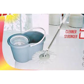 Sale bộ cây lau nhà xoay 360 độ megahome 2x