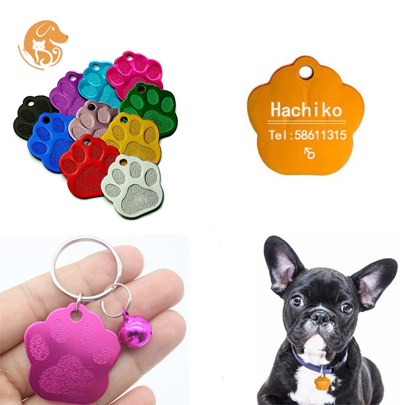 【RIZER】Vòng Cổ Khắc Chữ ID Bằng Laser Tùy Chỉnh Cho Thú Cưng Chó Mèo