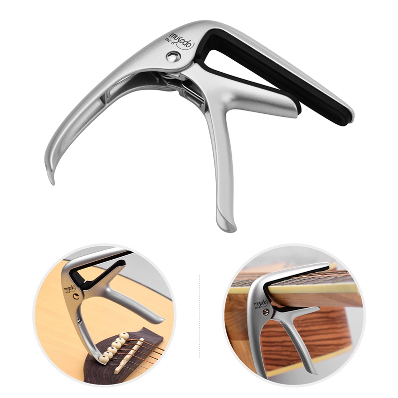 Capo Bằng Hợp Kim Nhôm Musedo MC-6 Chuyên Dụng Cho Đàn Guitar Cổ Điển