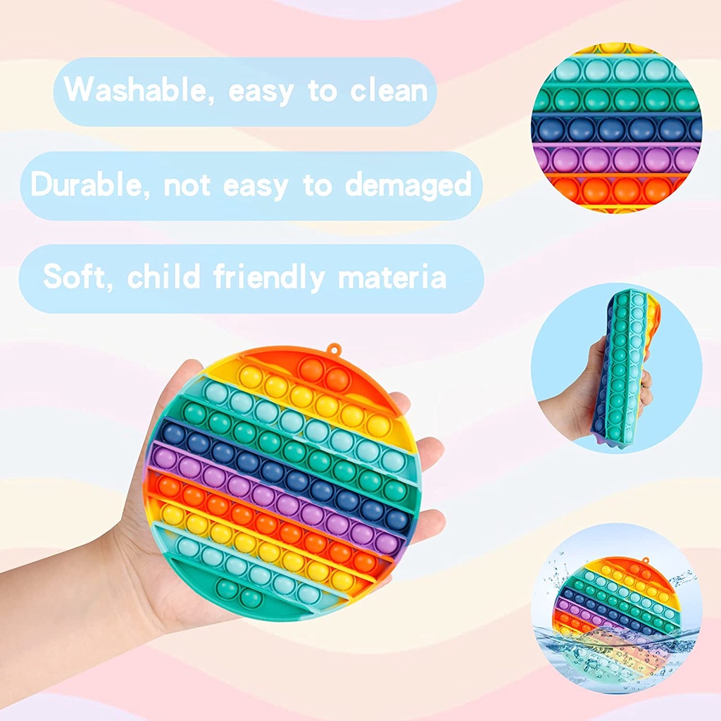 Đồ Chơi Nhấn Bong Bóng Hình Hello Kitty Dễ Thương Cho Bé