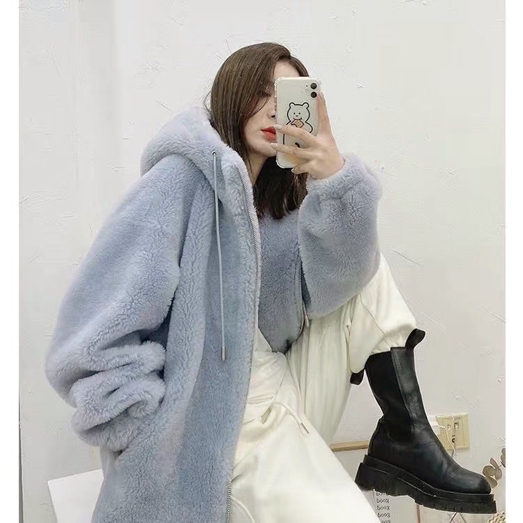ÁO KHOÁC LÔNG NỮ FORM RỘNG CỰC ẤM ÁP THIẾT KẾ CHO MÙA ĐÔNG DÀNH RIÊNG CHO PHÁI ĐẸP CỰC PHẨM CỦA NĂM BAO ĐẸP