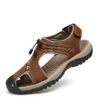 Giày sandal da nam