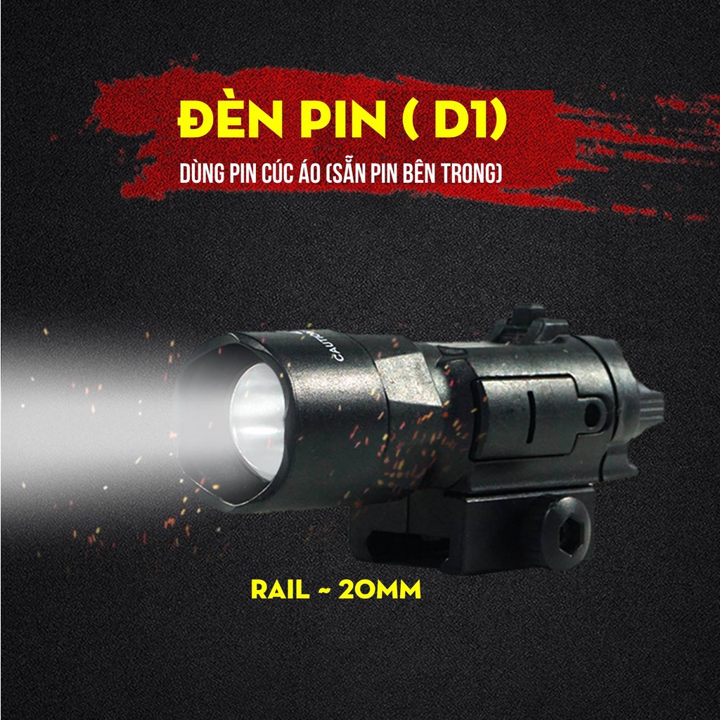 Đèn Pin, Đèn Laze - Phụ Kiện Đồ Chơi Nerf