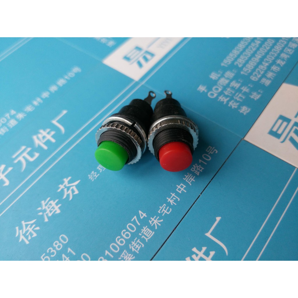 Nút nhấn nhả DS-314 10mm (2 cái)