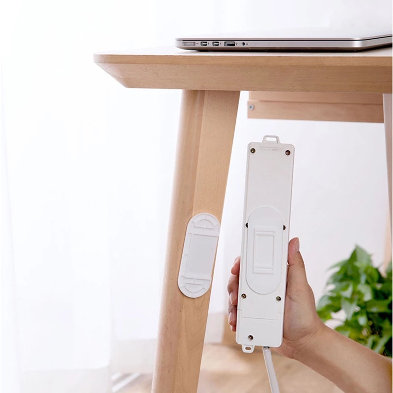 Móc treo ổ cắm điện đa năng dán tường không cần đục lỗ
