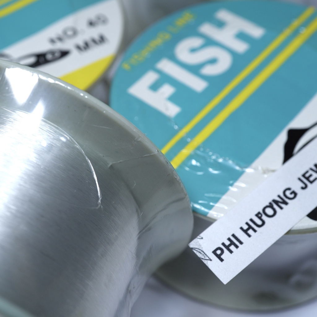 Cuộn dây cước không co giãn làm trang sức handmade, đính cườm, làm dây câu cá