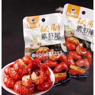 Lẻ 1 gói 18gr nõn tôm hùm đất chay cay tẩm vị ăn liền