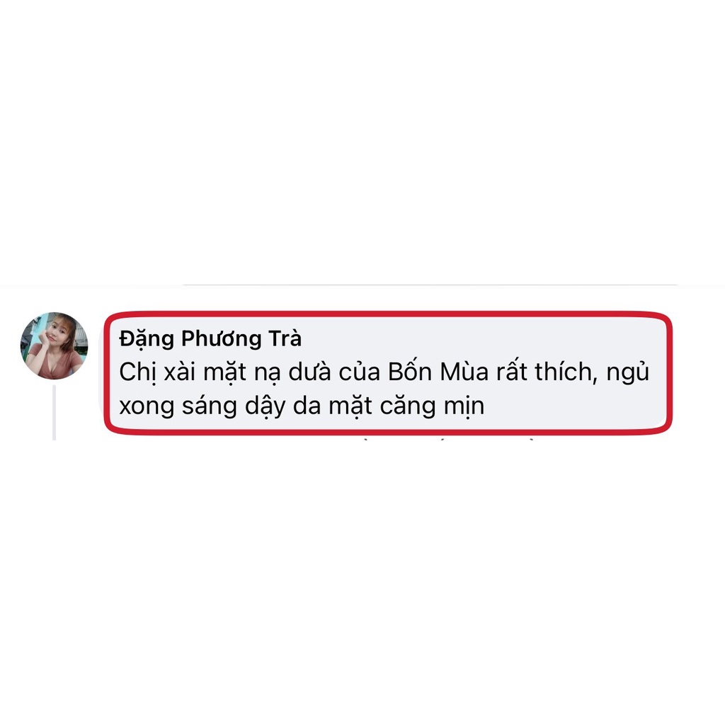 3 HỘP  MẶT NẠ DỪA TINH THỂ BỐN MÙA