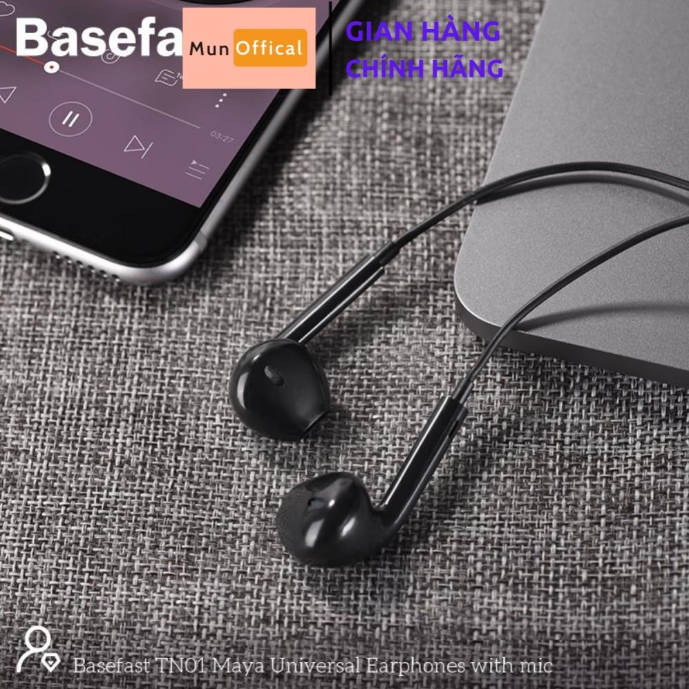 Tai Nghe Basefast TN01 chân tròn hỗ trợ các máy có cổng 3.5mm