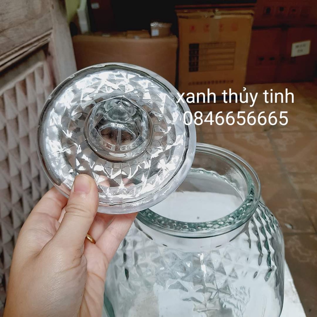 Bình thủy tinh 8833 cao cấp - 6 lít