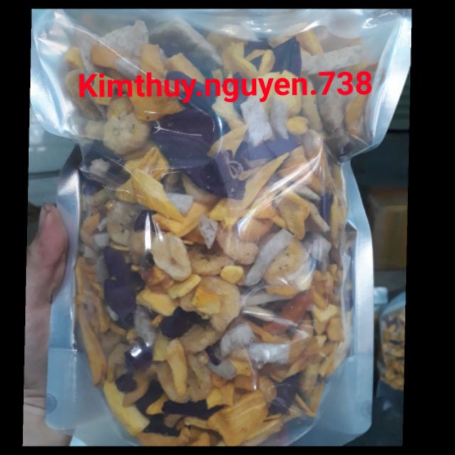 BÁN SỈ 5Kg Trái Cây Sấy Thơm Giòn - TẶNG 1 TÚI 500G