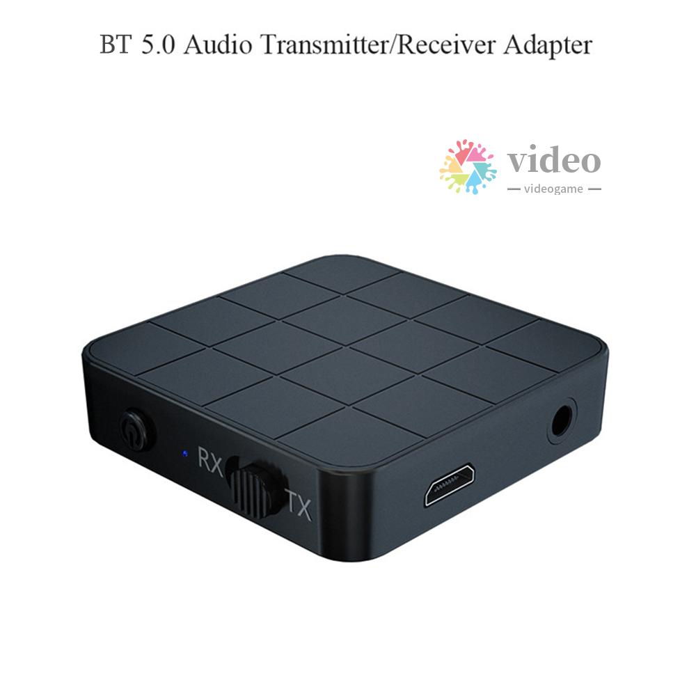 Bộ Thu Phát Tín Hiệu Âm Thanh Bluetooth 5.0 Aux Rca Jack 3.5mm Cho Loa Xe Hơi / Tv / Pc