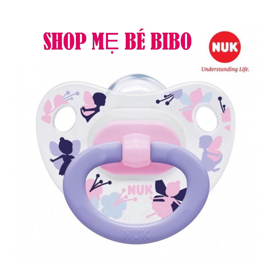 [CHÍNH HÃNG] BỘ 2 TY GIẢ NUK SILICON 0-6M/6-18M/18-36M