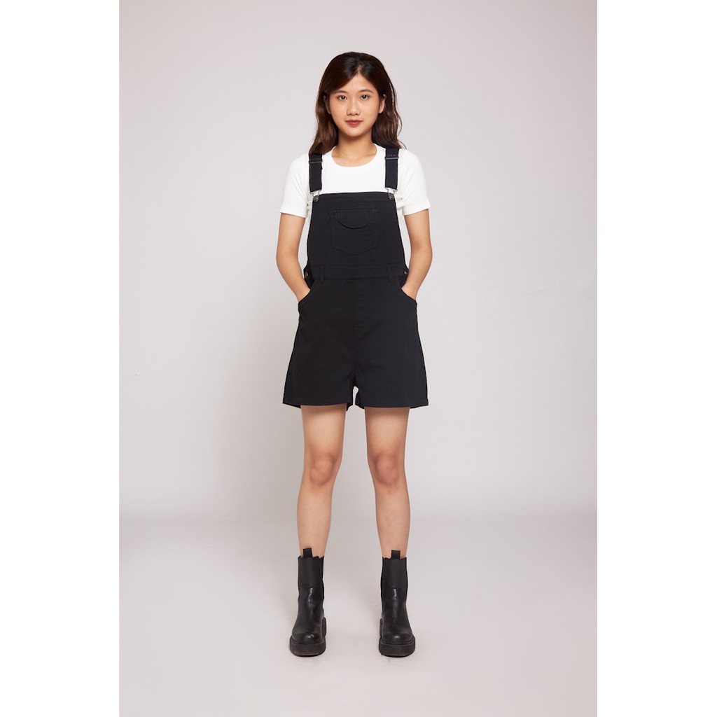 [Mã WABRHI5 giảm 15% đơn 599K] Quần yếm ngắn BOO phong cách Hàn Quốc năng động cho nữ | BigBuy360 - bigbuy360.vn