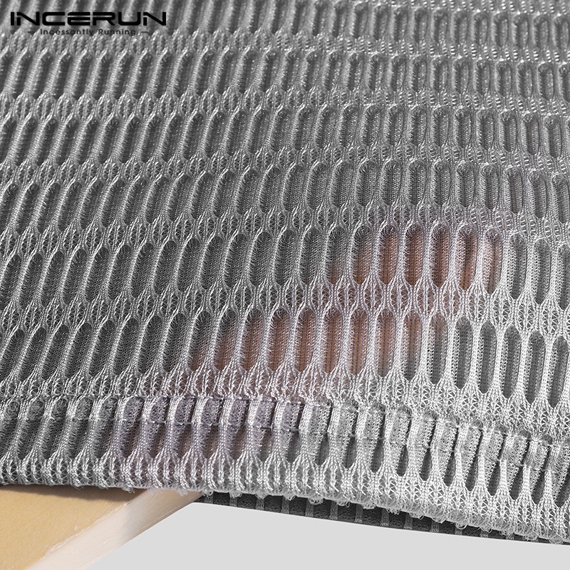 Áo ghi lê INCERUN cổ chữ v dáng rộng phong cách Hippie thời trang mùa xuân cho nam giới