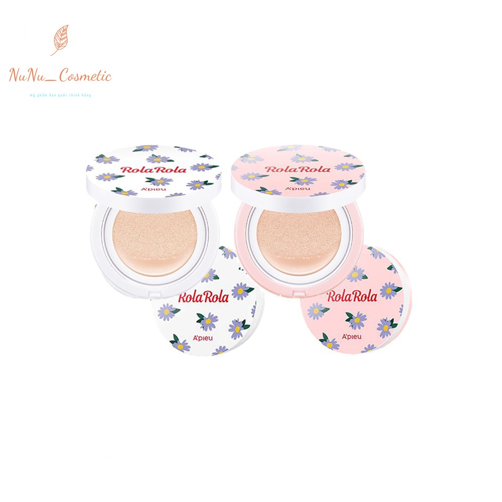 Chính hãng  Phấn nước A'pieu x Rola Rola Glow Cushion/ Longwear Cushion  FREE SHIP TOÀN QUỐC