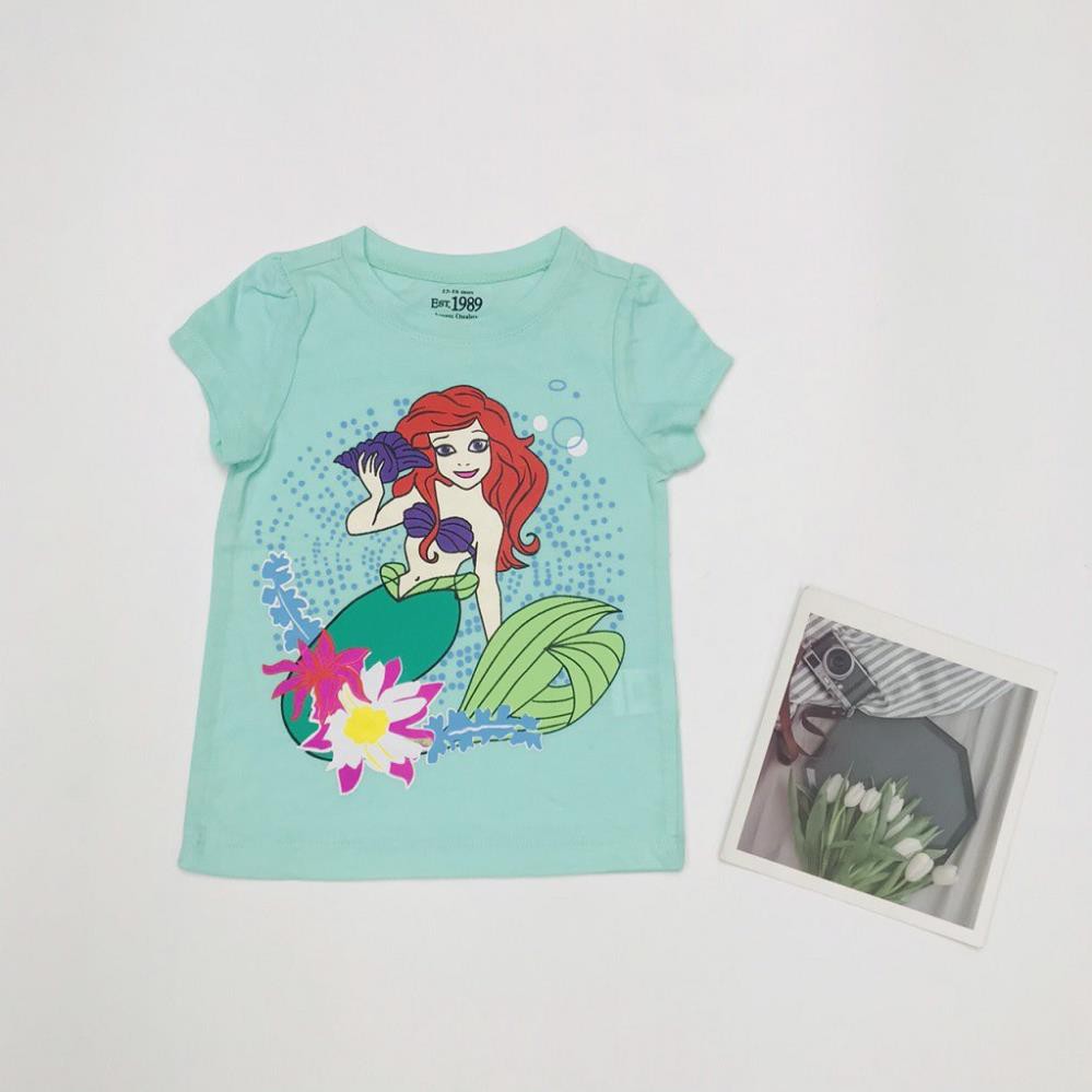 Áo thun cho bé gái, áo phông bé gái chất cotton mềm mát, size 1 - 5 tuổi - BONGKIDS