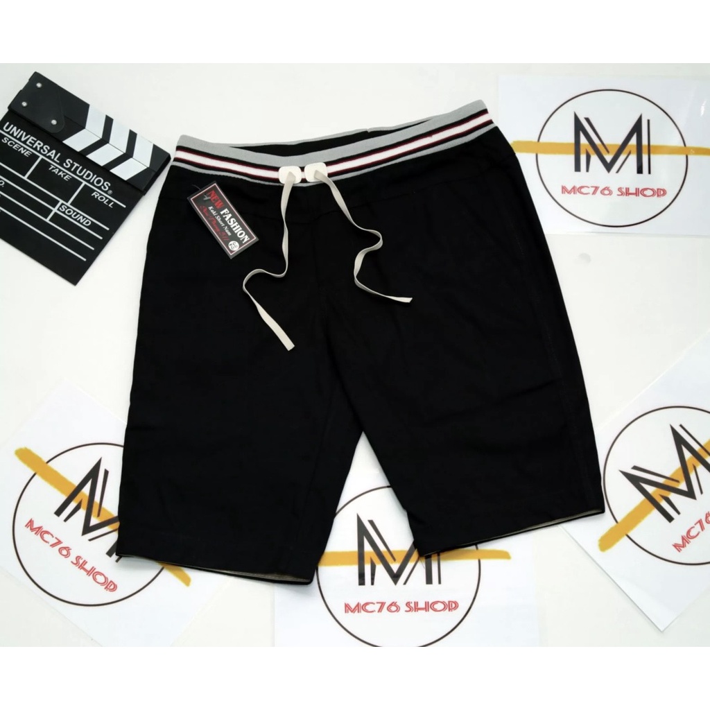 Quần short kaki nam lưng thun MC76,quần đùi nam mặc nhà phong cách hàn quốc