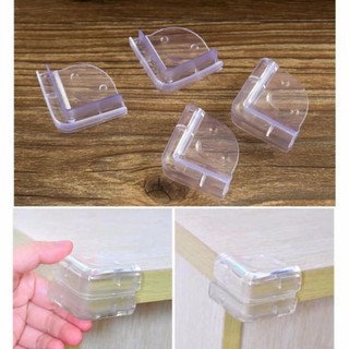 Set 4 miếng bịt góc bàn silicon