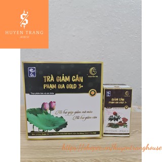 TRÀ GIẢM CÂN KẾT HỢP VIÊN GIẢM CÂN PHẠM GIA. GIẢM CÂN , MỠ MÁU, AN TOÀN HIỆU QUẢ.