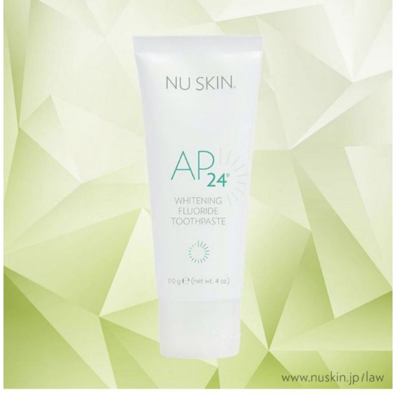 Kem Đánh Răng Nhập Khẩu Mỹ AP24  Nu Skin Whitening Flouride _Kem Đánh Răng Làm Trắng Sáng Răng Ố Vàng Răng Hiệu Quả 110g