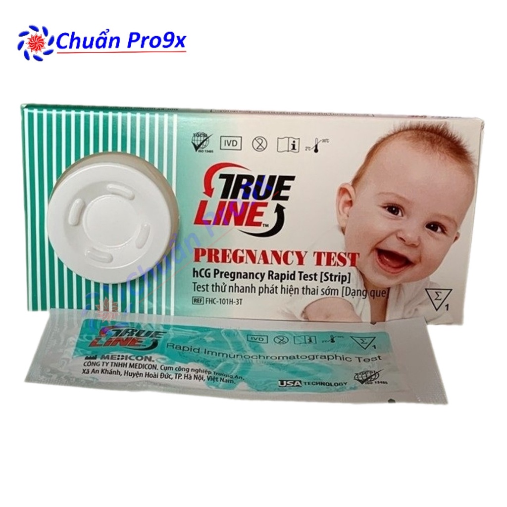 Que thử thai kết quả chính xác TRUELINE hộp 1 test