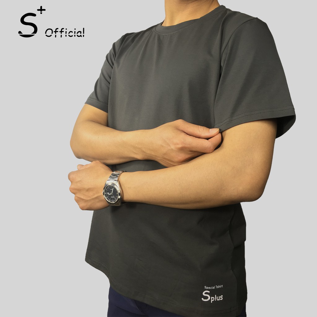 Áo thun nam cổ tròn cotton Premium 5 màu mới trẻ trung, lịch lãm SPLUS AT001 | BigBuy360 - bigbuy360.vn