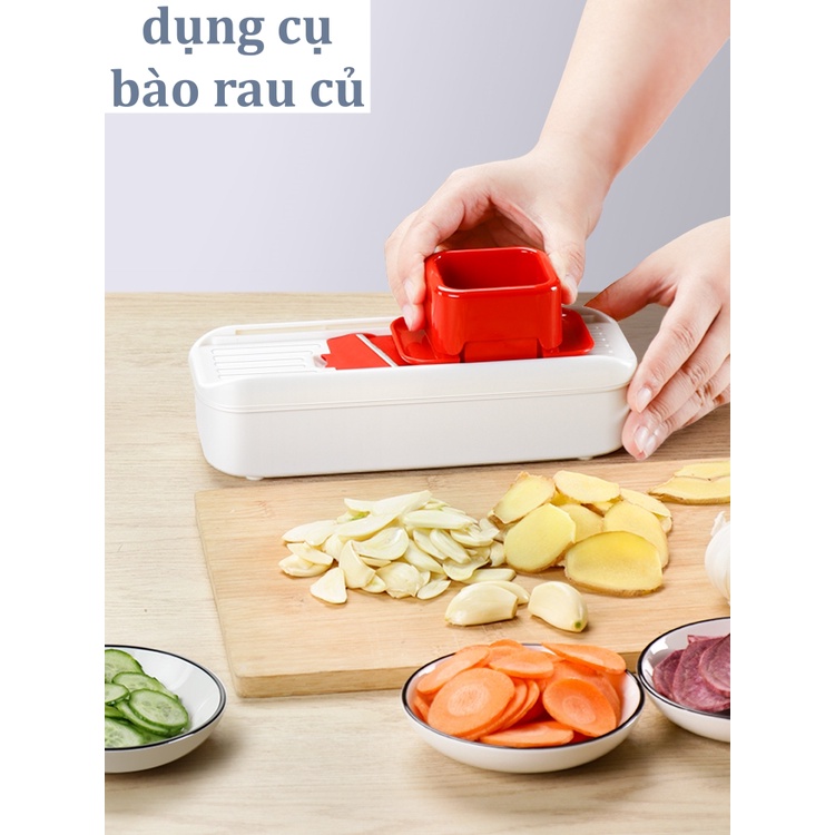 Dụng cụ nạo hành, tói, rau củ có lưỡi thay thế tiện dụng