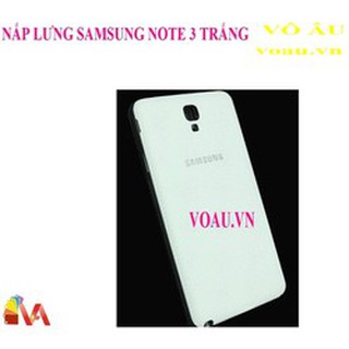 Nắp lưng samsung note 3 màu trắng