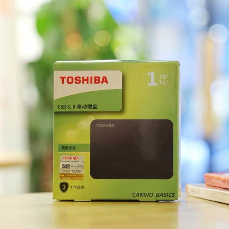 Ổ cứng di động HDD Toshiba Canvio Basic 500GB/1TB/2TB 2.5" USB 3.0