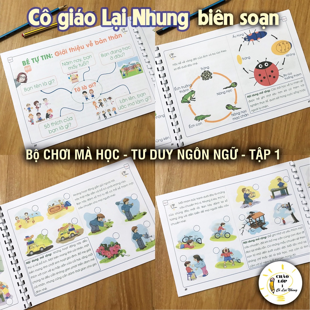 Bộ Chơi mà học P2 Ngôn ngữ