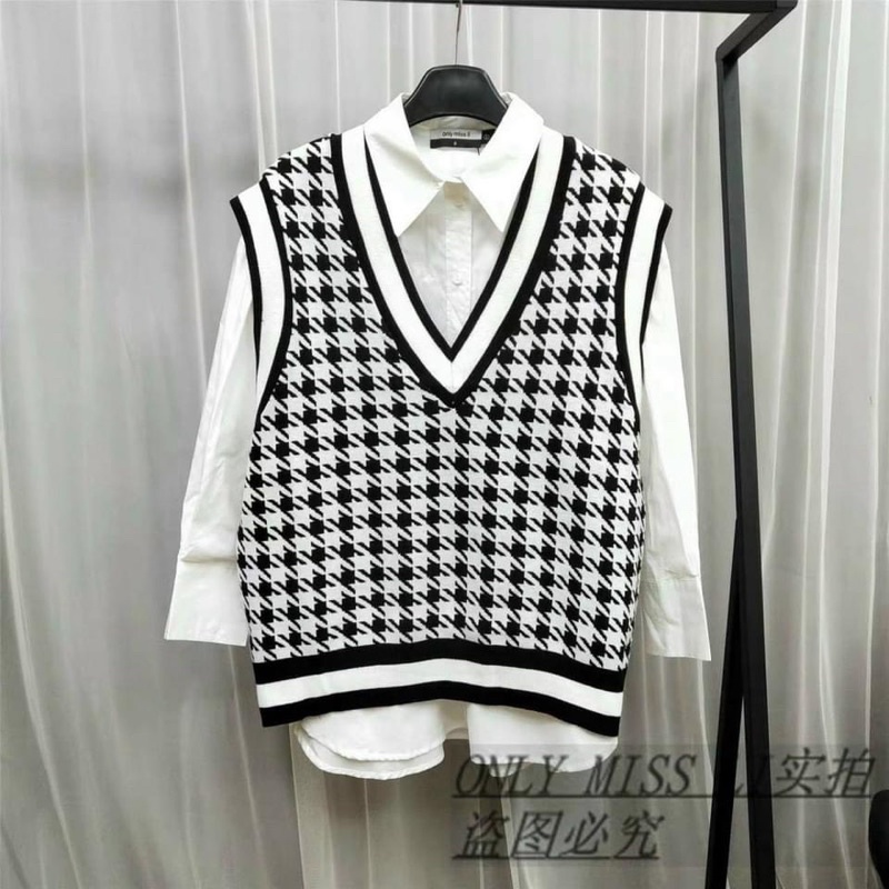 ÁO GILE KẺ ZICZAC