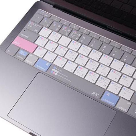 [Giá Sỉ] Phủ bàn phím JRC ShortCut màu Xám cho Macbook đủ dòng