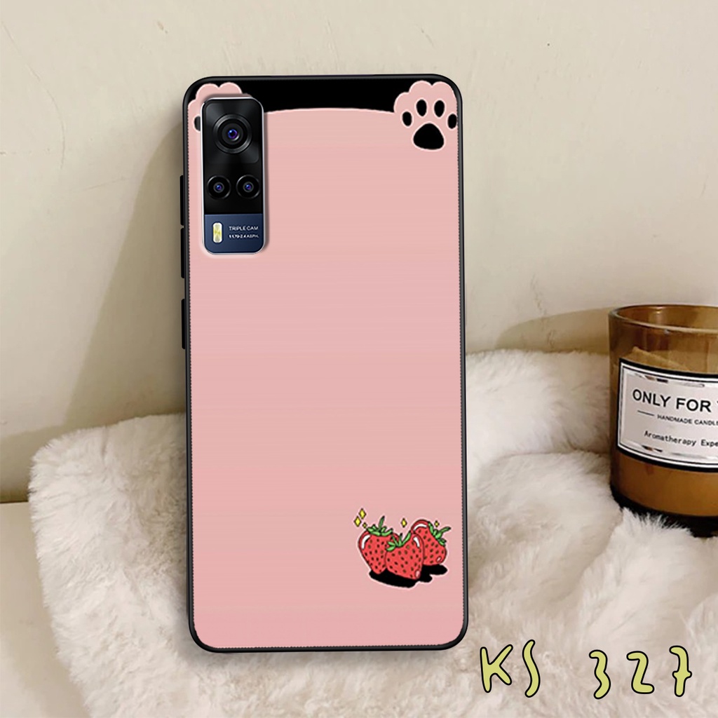 Ốp lưng Vivo Y72 5G - Y51 2020 - Y53s - Ốp lưng vivo in hình tai thỏ siêu dễ thương