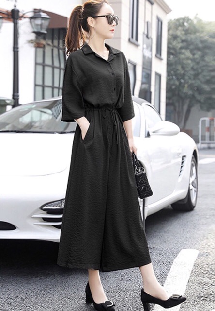 Jum cổ sơ mi 2 màu