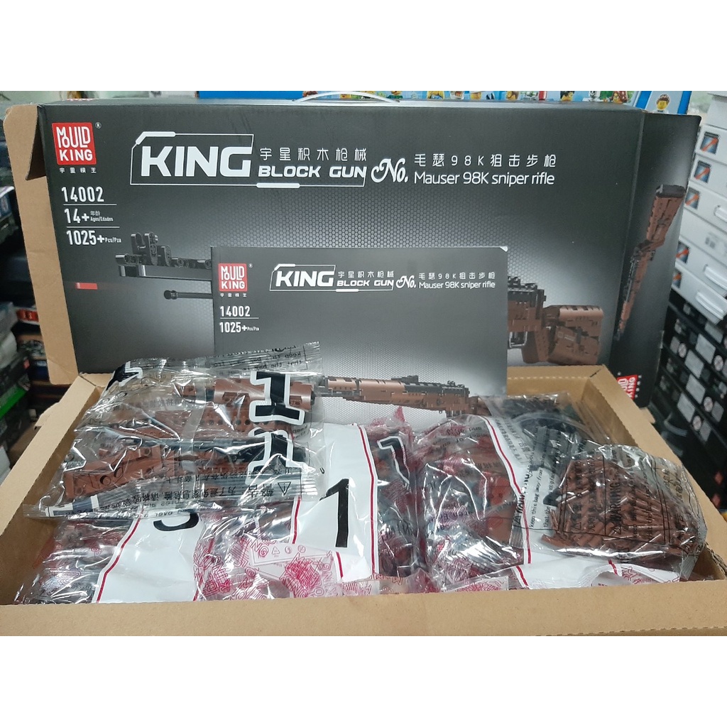 Lắp ráp mô hình Technic 14002 tỉ lệ như thật