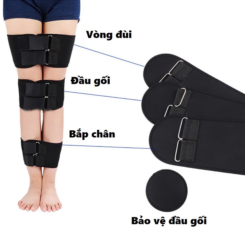 Đai Chỉnh Hình Chân Bị Cong Vòng Kiềng KZ001 Bản Cao Cấp