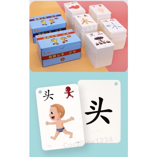 Thẻ Tiếng Trung Flash Card Tiếng Trung Có Hình Ảnh Dễ Nhớ