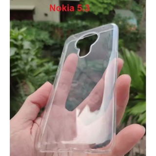 Ốp Silicon dẻo Nokia 5.3 Trong suốt