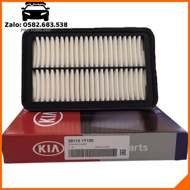 LỌC GIÓ MÁY MORNING 2012-2019 XỊN MÃ SẢN PHẨM 281131Y100/281131Y000 THAY ĐỊNH KỲ 20.000 KM