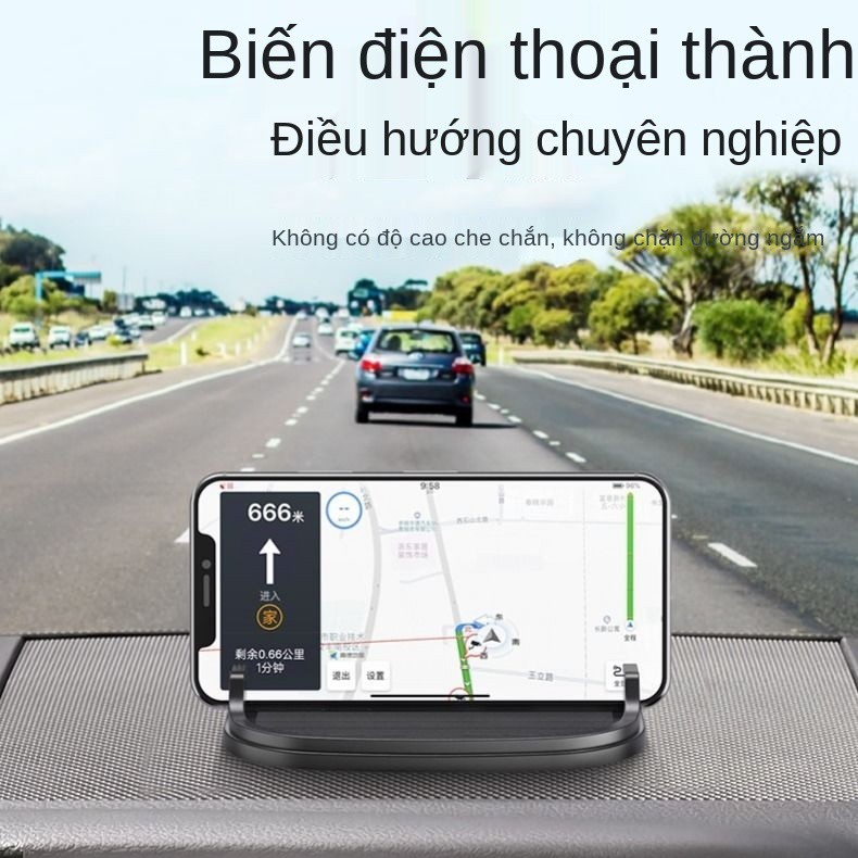 Giá đỡ điện thoại di động trên ô tô, khung định vị ô tô, ẩn xe đa chức năng, bãi đậu xe tạm thời và biển số ô tô di chuy