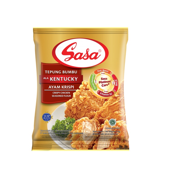 BỘT CHIÊN GÀ GIÒN SASA 200G - NHẬP KHẨU INDONESIA