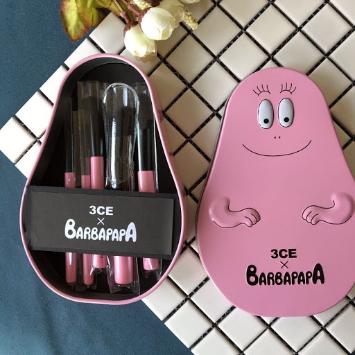 Bộ Cọ Trang Điểm 3CE Barbapapa