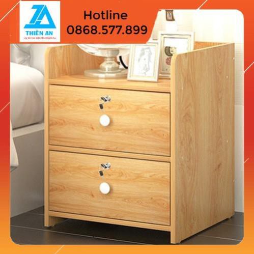 [FREESHIP] Hộc Tủ Đầu Giường, Kệ Tủ Đầu Giường Gỗ Ép MDF 2 Ngăn Kéo, Nhỏ Gọn Siêu Tiện Dụng Cho Căn Phòng Của Bạn