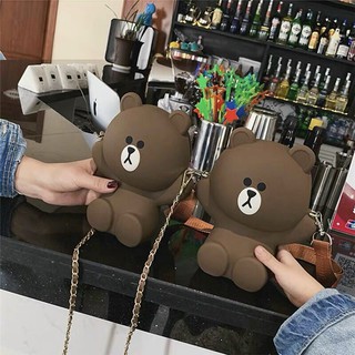Túi gấu Brown
