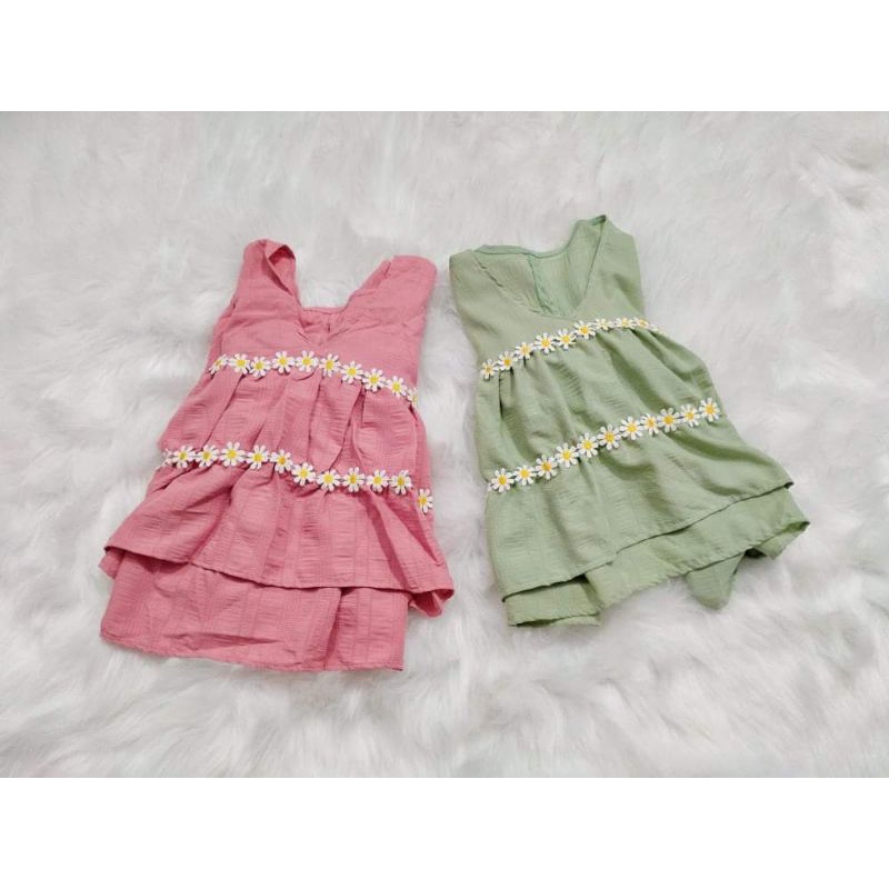 [Mã FAMARAL2 giảm 10K đơn 50K] [Siêu Xinh + Siêu Khuyến Mãi ] Áo Kiểu Baby Doll Hoa Cúc, Áo Hoa Cúc Nhí Xinh Xắn